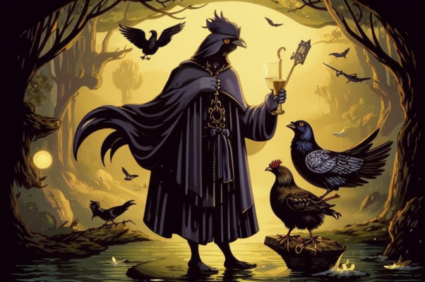 «Галка-староверка ходит в черной ряске...»