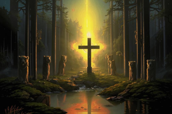 «Денисов Крест с Вороньим Бором...»