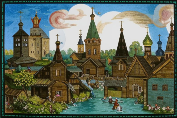 «Глухомань северного бревенчатого городишка...»