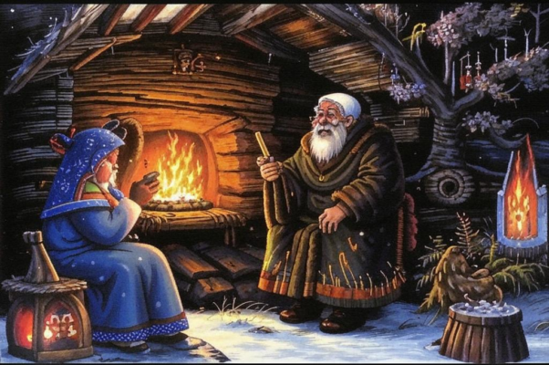 «Запечных потемок чурается день...»