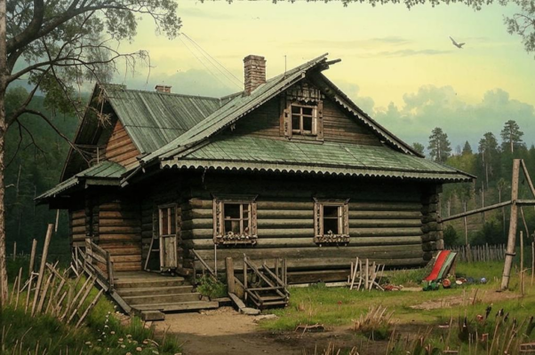 «Изба-богатырица...»