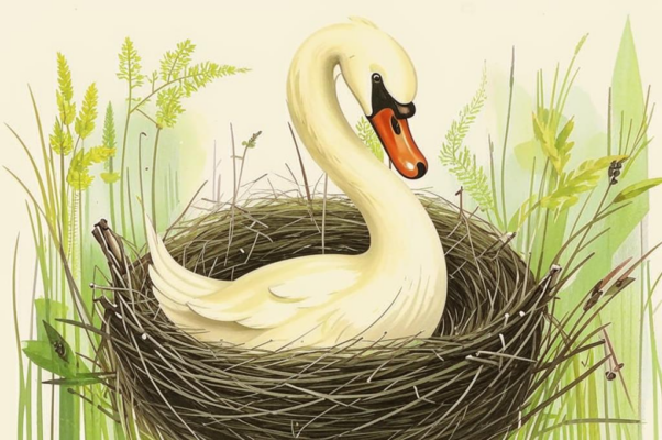 «Как лебедь в первый час прилета...»