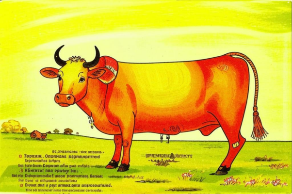 «Коровы — платиновые зубы...»