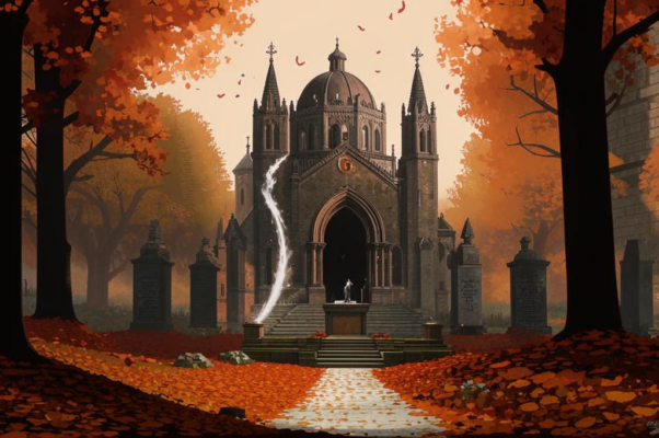 «Как гроб епископа, где ладан и парча...»