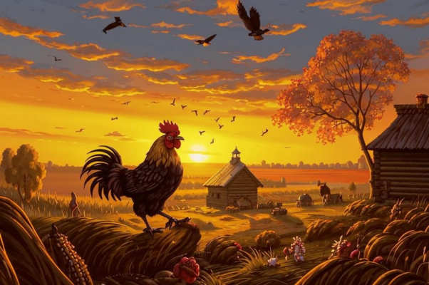 «На просини рябины рдяны...»