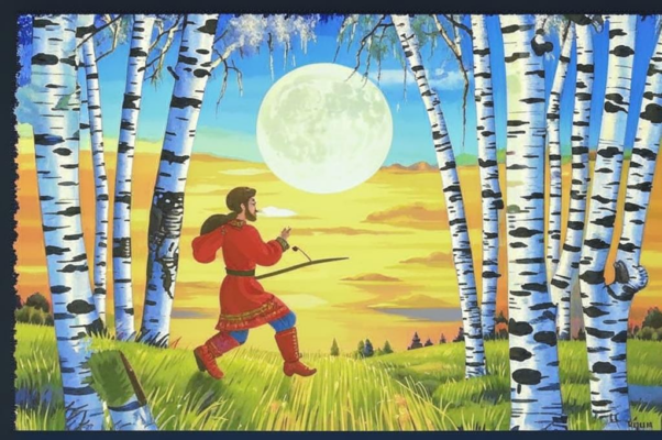 «На сивом плёсе гагарий зык...»