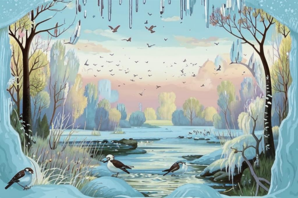 «Набух, оттаял лед на речке...»