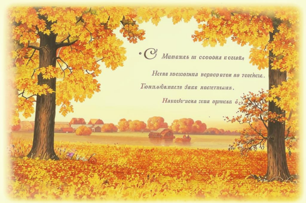 «Не пугайся листопада...»