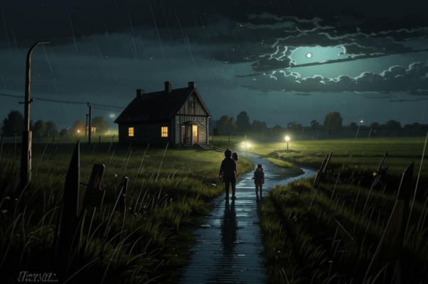 «Ночью дождливою, ночью осеннею...»