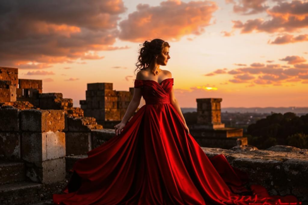 «О ризы вечера, багряно-золотые...»