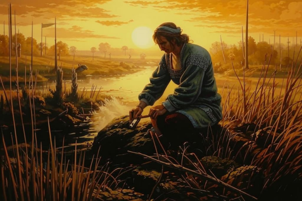 «Печные прибои пьянящи и гулки...»