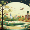 «Сегодня звонкие капели ...»