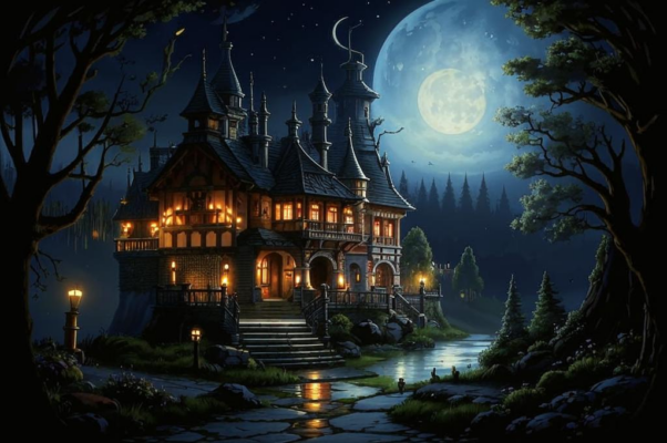 «Старый дом зловеще гулок...»