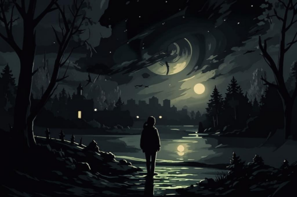 «Темной ночью сердцу больно...»