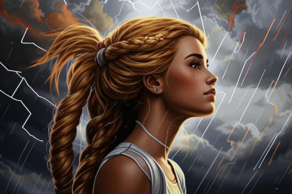 «У соседа дочурка с косичкой ...»