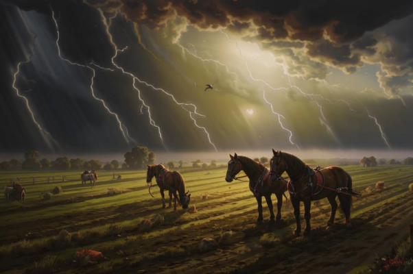 «Ураганы впряглися в соху ...»