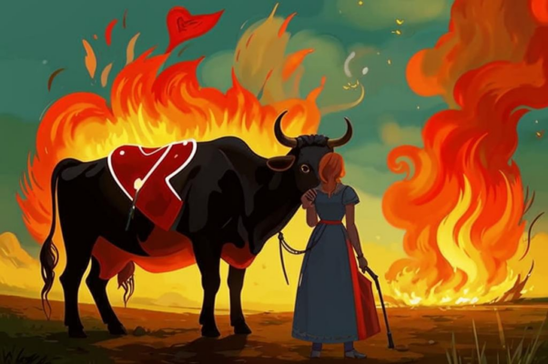 «Я сгорела молоденька без огня...»