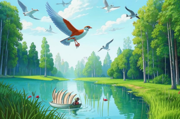 Песня о Соколе и о трех птицах Божиих