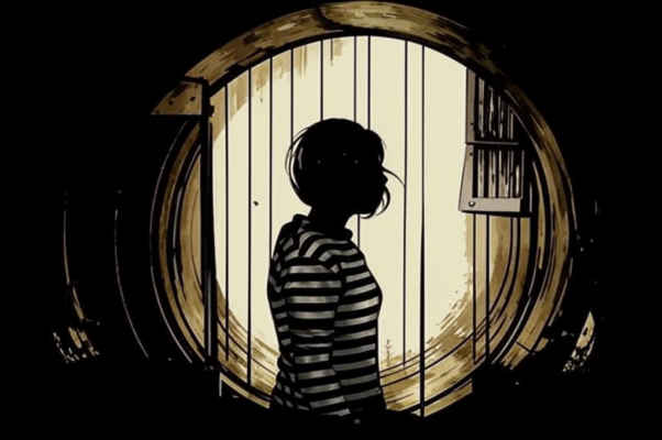 Прогулка («Двор, как дно огромной бочки…»)