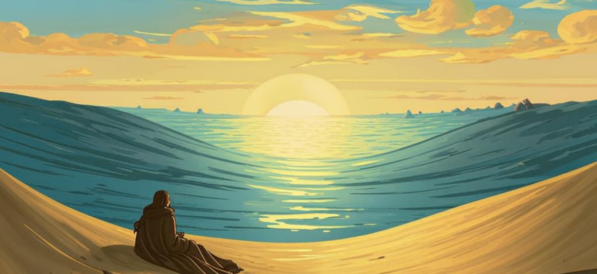 «Лежат века на зреющем песке...»