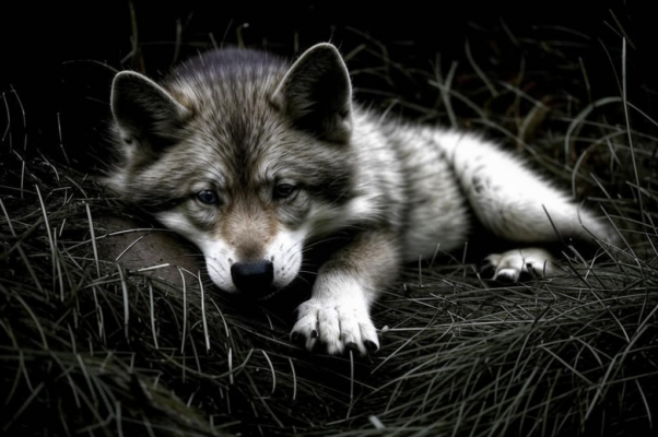 Колыбельная («Волчонок, спи!  ты ― должен спать!.…»)