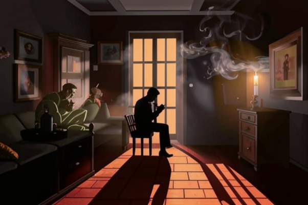 «И тишина густеет...»