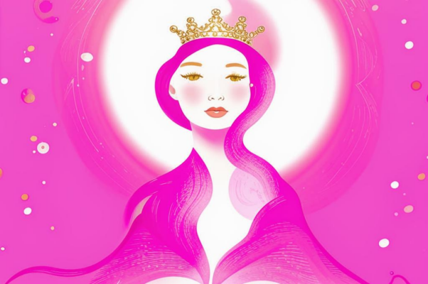 «В розовом блеске одежд, обрамляющих нежную шею...»