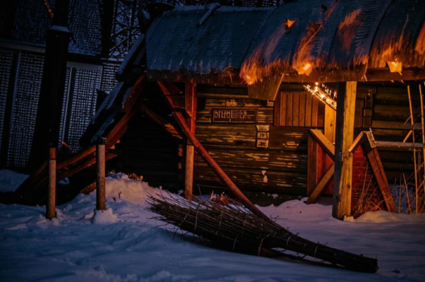 Домовой («Январской полночью под взмахом топор…»)