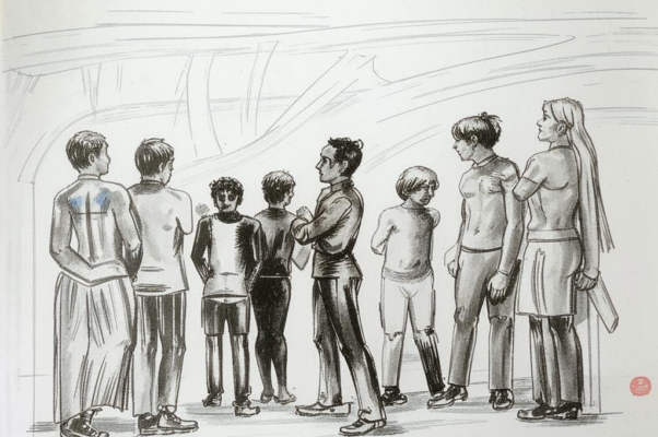 Сирена (« (Группа «Denys Puech» в Люксембургском музее…»)