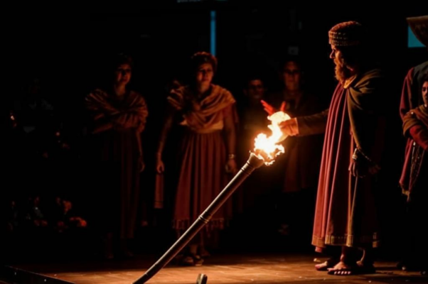 Парис на костре