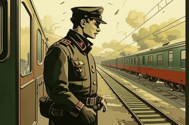 «Мы с тобой простились на перроне...»