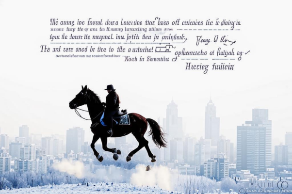 «В холодный дым, в туман морозный...»