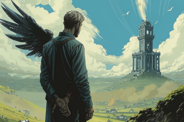 «Глядится в зеркало чудак...»