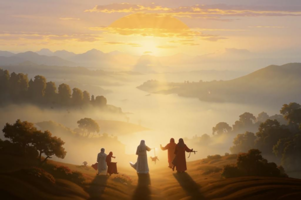 «День разгорался над туманами...»