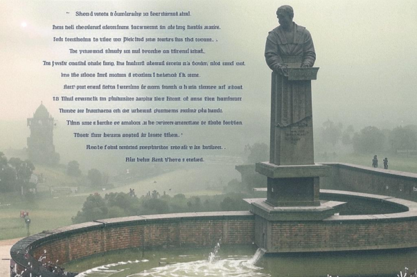 «Дождь сечет. Фонтан кирпичный...»