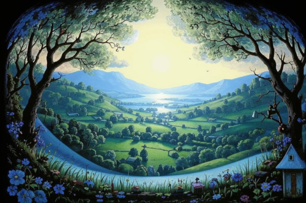 «Есть такая Голубая долина...»