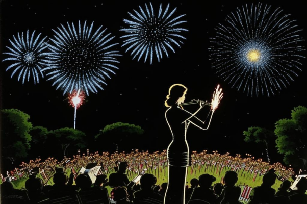 «Играл оркестр в общественном саду...»