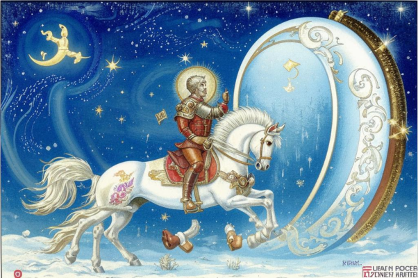 Святой Георгий («Святой Георгий!  Лунный щит…»)