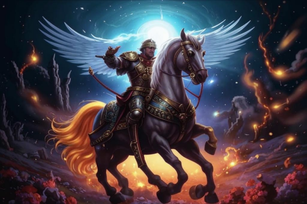 Святой Георгий («Вьюжной ночью, в вихре оргий…»)