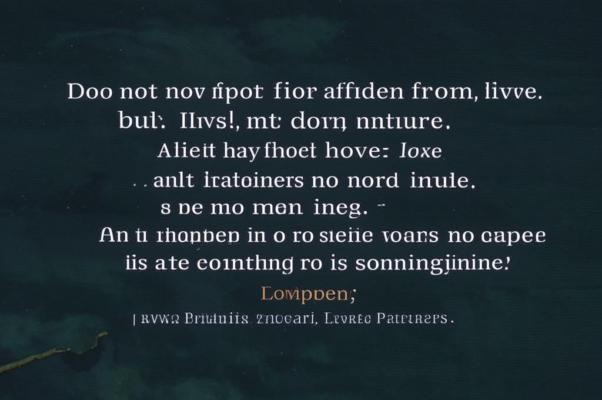 «Не изойти любовью, а любить...»