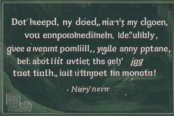 «Не надо, мой милый, не сетуй...»