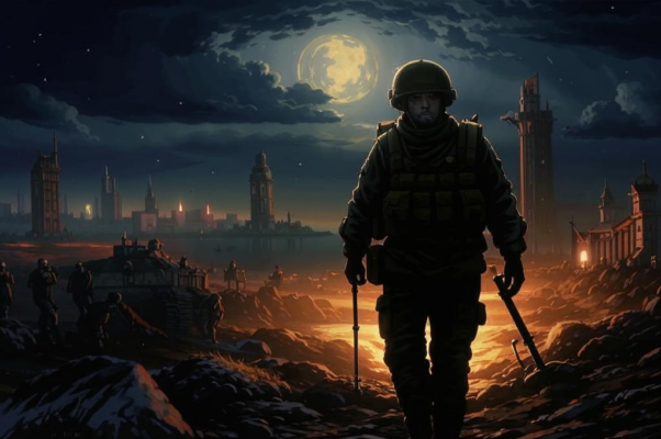 «Выхожу на улицу — / рваною тучей…»