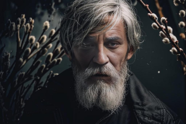 «Засыпает молча ива...»