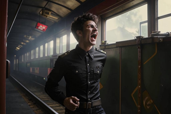 «Черная рубашка, дыра на пупе...»