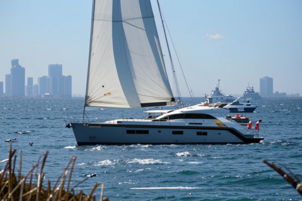 «Яхта шла молодая, косая...»