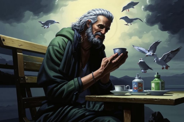 Бог («Бог сидел на скамейке…»)