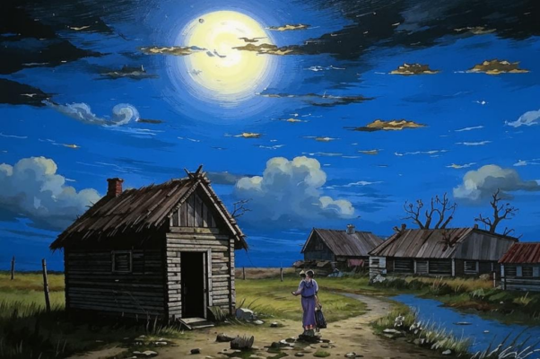 Ночь в Обухове