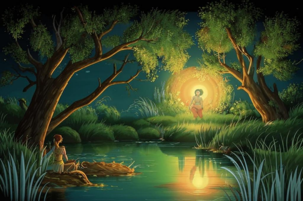 Ожидание («Грудь слезами выпачкав…»)