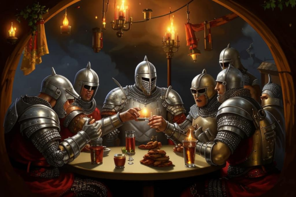 Пирушка («Пирушка звенит холостая…»)