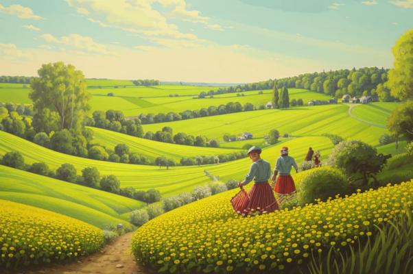 Чаепитие («Блаженство сельское ― попить чайку…»)